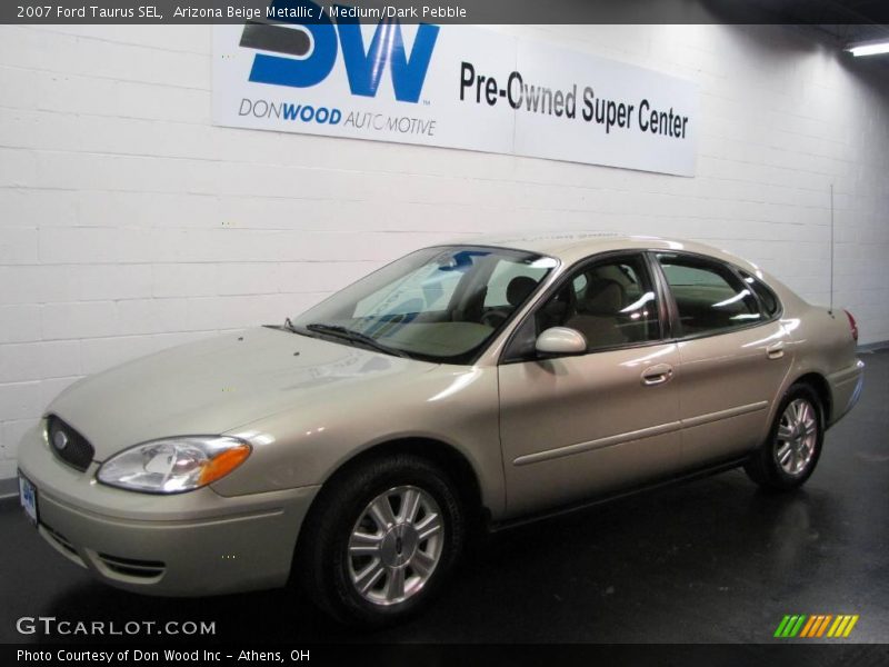 Arizona Beige Metallic / Medium/Dark Pebble 2007 Ford Taurus SEL