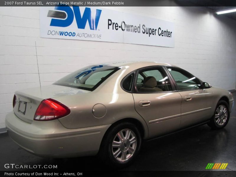 Arizona Beige Metallic / Medium/Dark Pebble 2007 Ford Taurus SEL