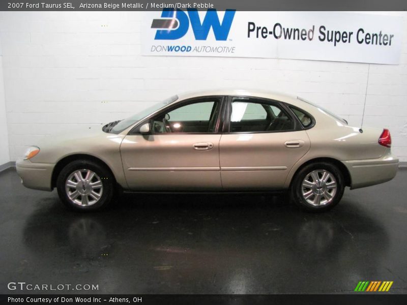 Arizona Beige Metallic / Medium/Dark Pebble 2007 Ford Taurus SEL