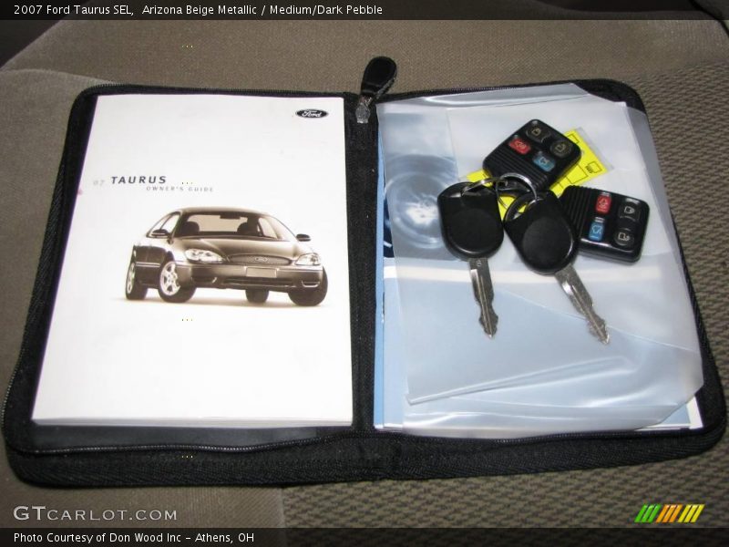 Arizona Beige Metallic / Medium/Dark Pebble 2007 Ford Taurus SEL