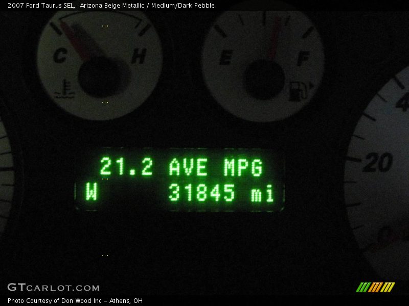 Arizona Beige Metallic / Medium/Dark Pebble 2007 Ford Taurus SEL