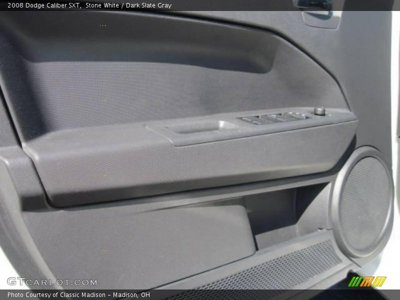 Stone White / Dark Slate Gray 2008 Dodge Caliber SXT
