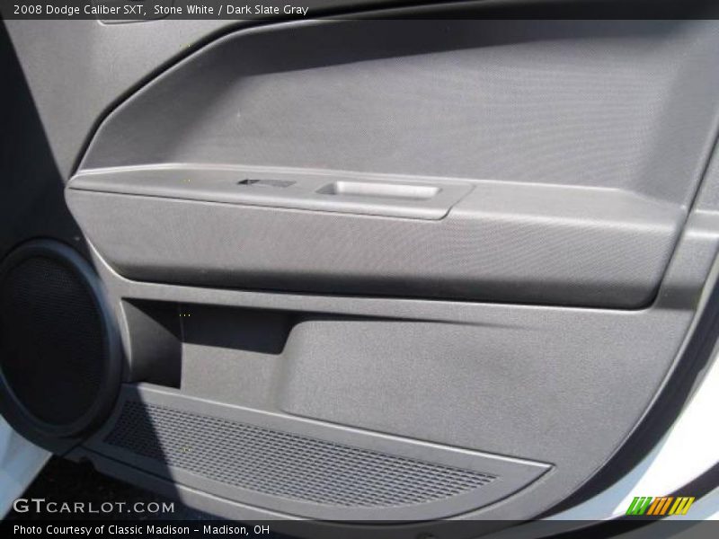 Stone White / Dark Slate Gray 2008 Dodge Caliber SXT