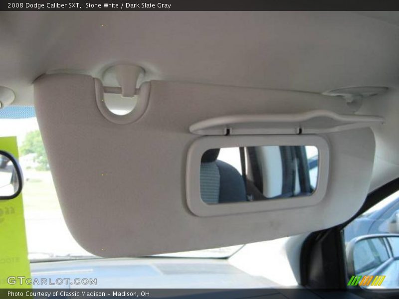 Stone White / Dark Slate Gray 2008 Dodge Caliber SXT