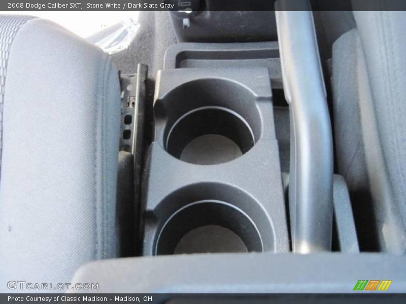 Stone White / Dark Slate Gray 2008 Dodge Caliber SXT