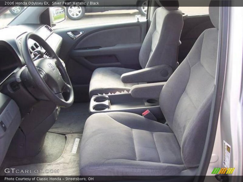 Silver Pearl Metallic / Black 2006 Honda Odyssey EX
