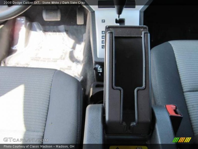 Stone White / Dark Slate Gray 2008 Dodge Caliber SXT