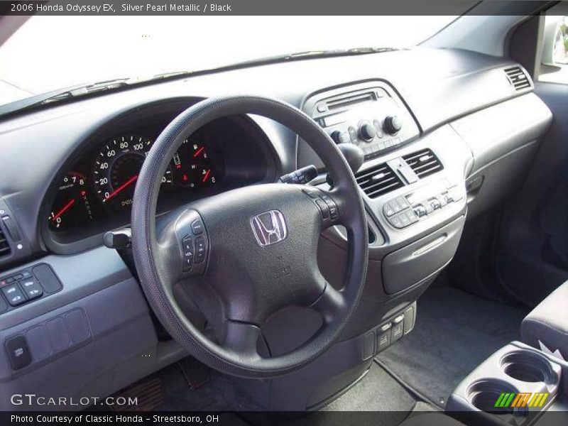 Silver Pearl Metallic / Black 2006 Honda Odyssey EX