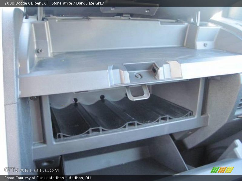 Stone White / Dark Slate Gray 2008 Dodge Caliber SXT