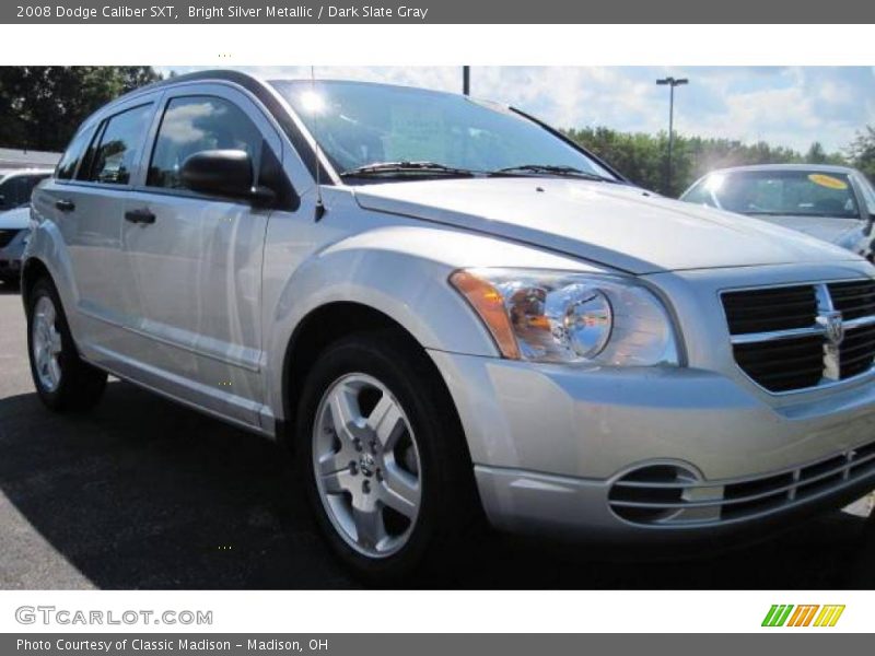 Bright Silver Metallic / Dark Slate Gray 2008 Dodge Caliber SXT