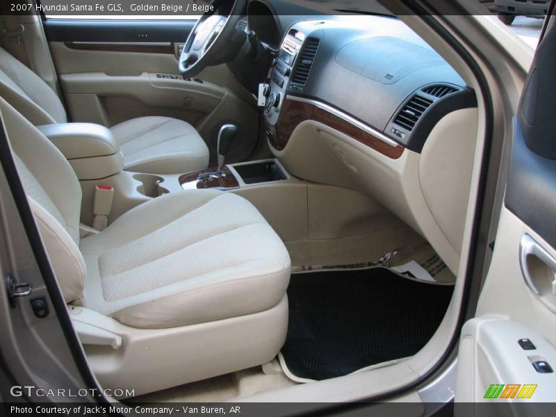 Golden Beige / Beige 2007 Hyundai Santa Fe GLS