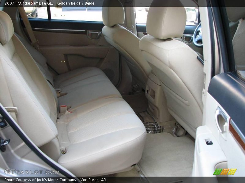 Golden Beige / Beige 2007 Hyundai Santa Fe GLS