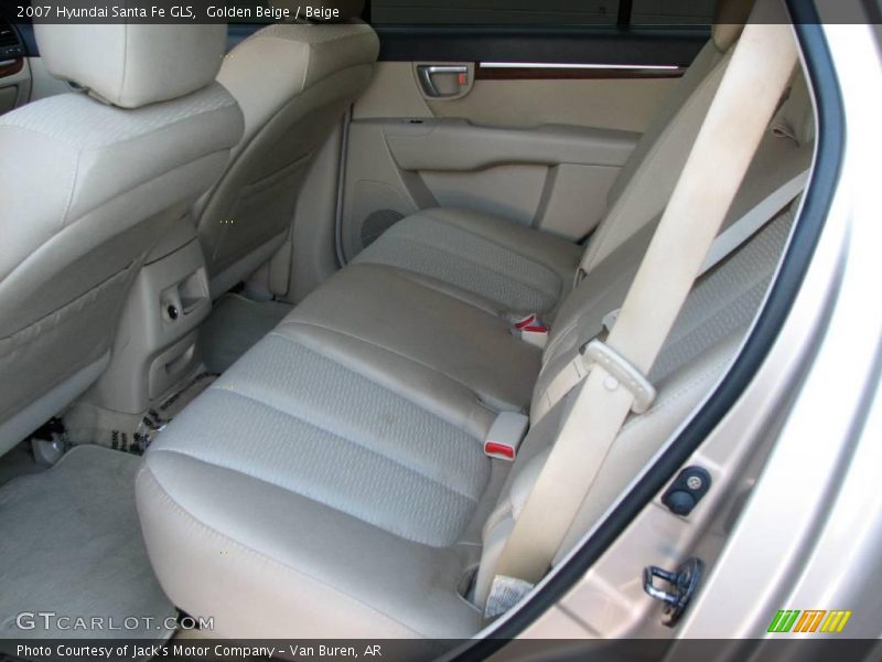 Golden Beige / Beige 2007 Hyundai Santa Fe GLS