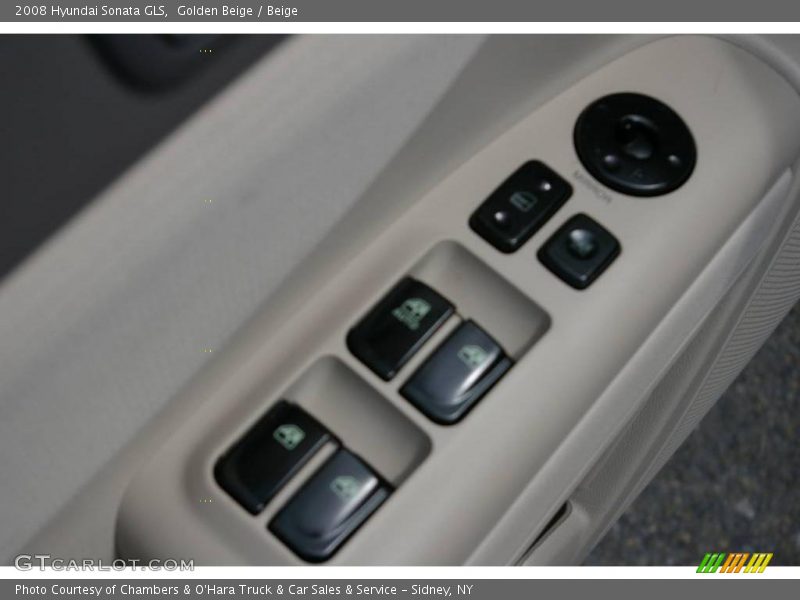 Golden Beige / Beige 2008 Hyundai Sonata GLS