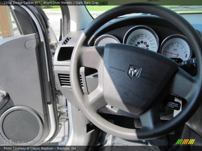 Bright Silver Metallic / Dark Slate Gray 2008 Dodge Caliber SXT