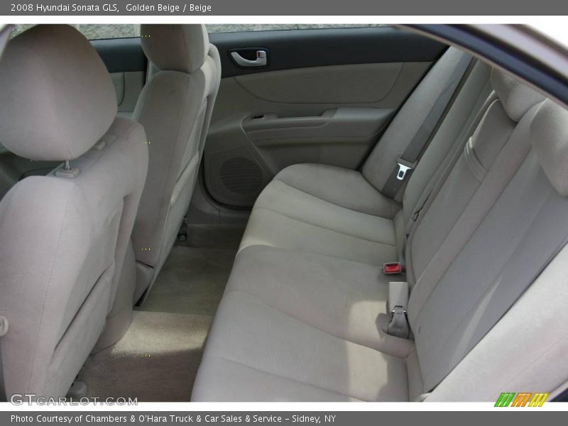 Golden Beige / Beige 2008 Hyundai Sonata GLS