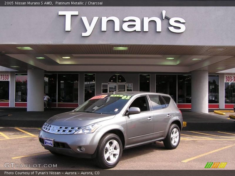 Platinum Metallic / Charcoal 2005 Nissan Murano S AWD