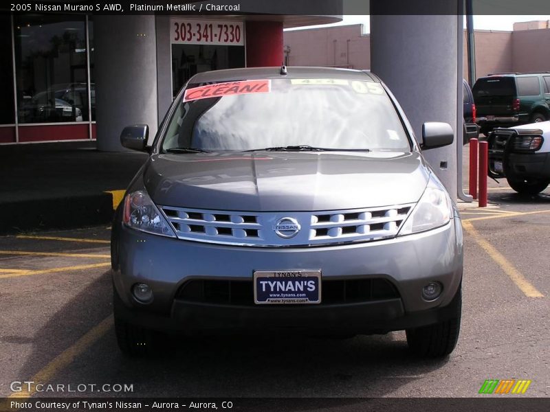 Platinum Metallic / Charcoal 2005 Nissan Murano S AWD