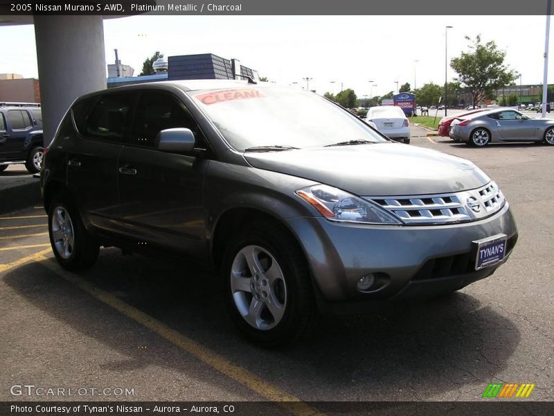 Platinum Metallic / Charcoal 2005 Nissan Murano S AWD