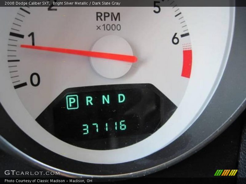 Bright Silver Metallic / Dark Slate Gray 2008 Dodge Caliber SXT