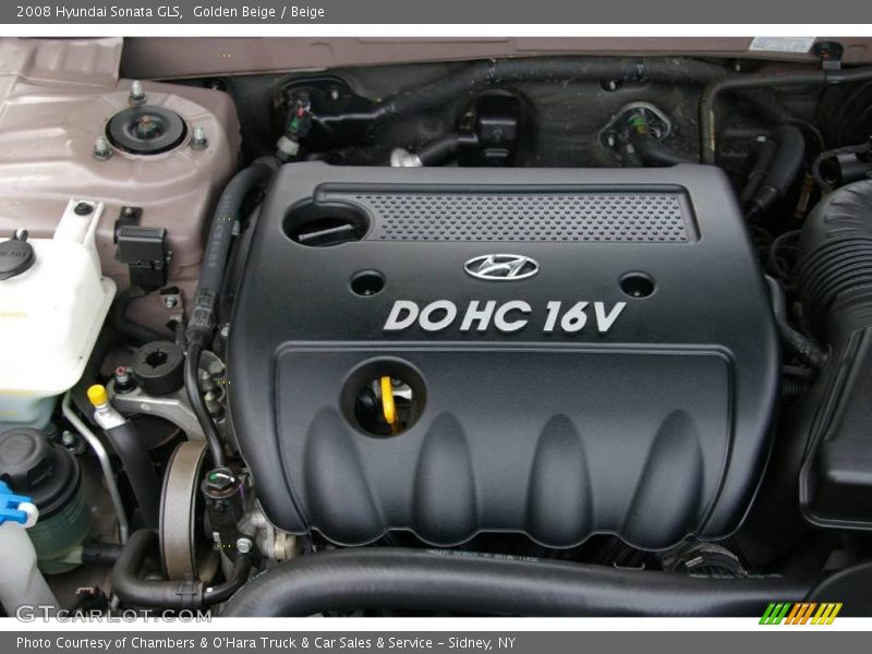 Golden Beige / Beige 2008 Hyundai Sonata GLS