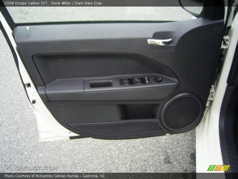 Stone White / Dark Slate Gray 2008 Dodge Caliber SXT