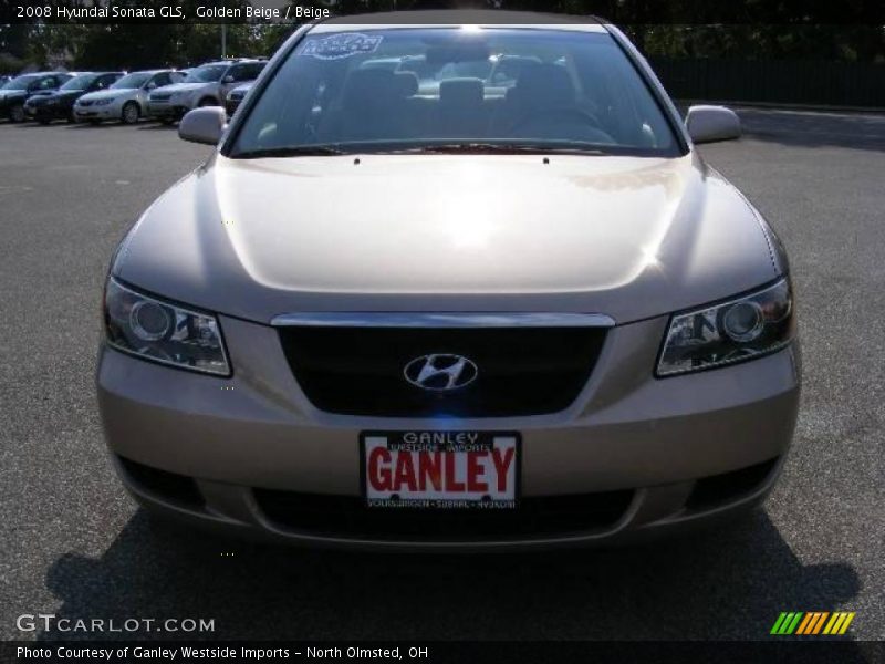 Golden Beige / Beige 2008 Hyundai Sonata GLS