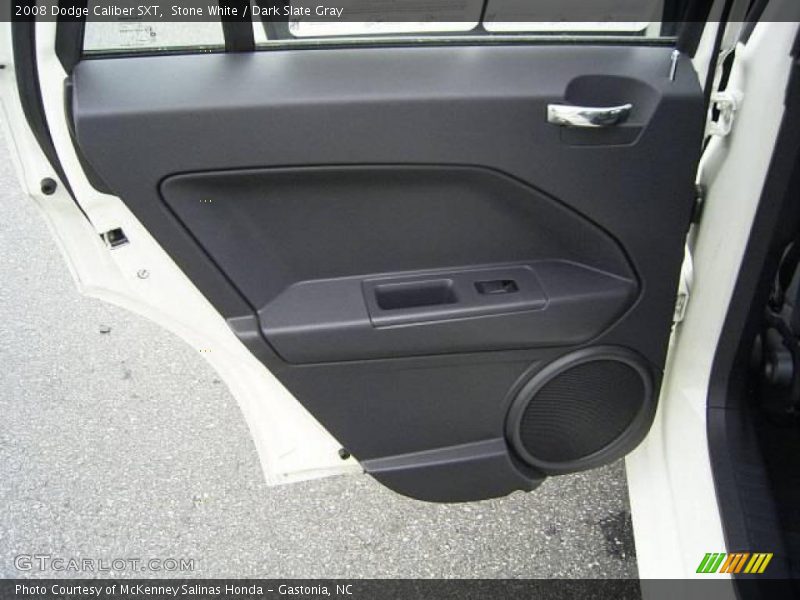 Stone White / Dark Slate Gray 2008 Dodge Caliber SXT