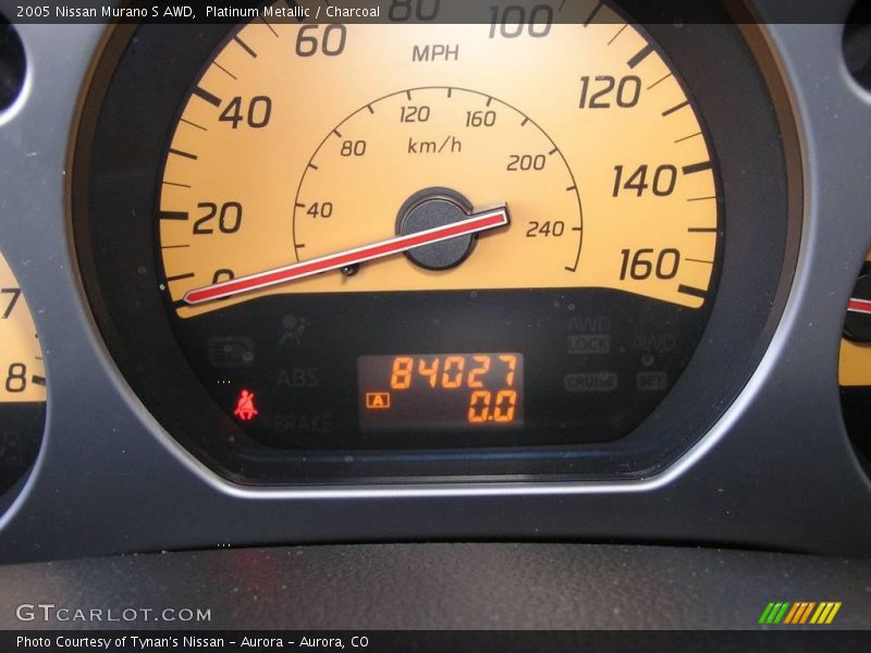 Platinum Metallic / Charcoal 2005 Nissan Murano S AWD