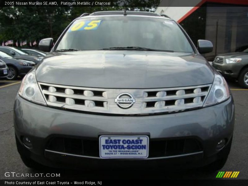 Platinum Metallic / Charcoal 2005 Nissan Murano SE AWD