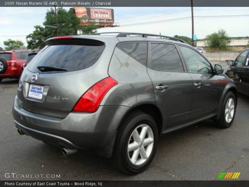 Platinum Metallic / Charcoal 2005 Nissan Murano SE AWD