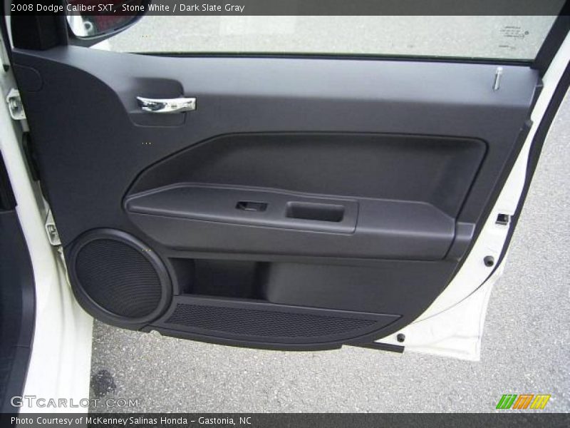 Stone White / Dark Slate Gray 2008 Dodge Caliber SXT