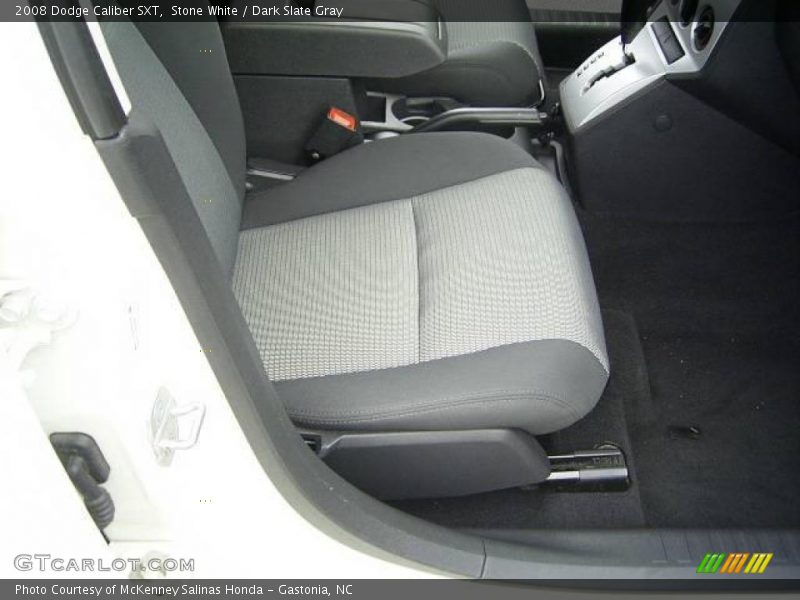 Stone White / Dark Slate Gray 2008 Dodge Caliber SXT
