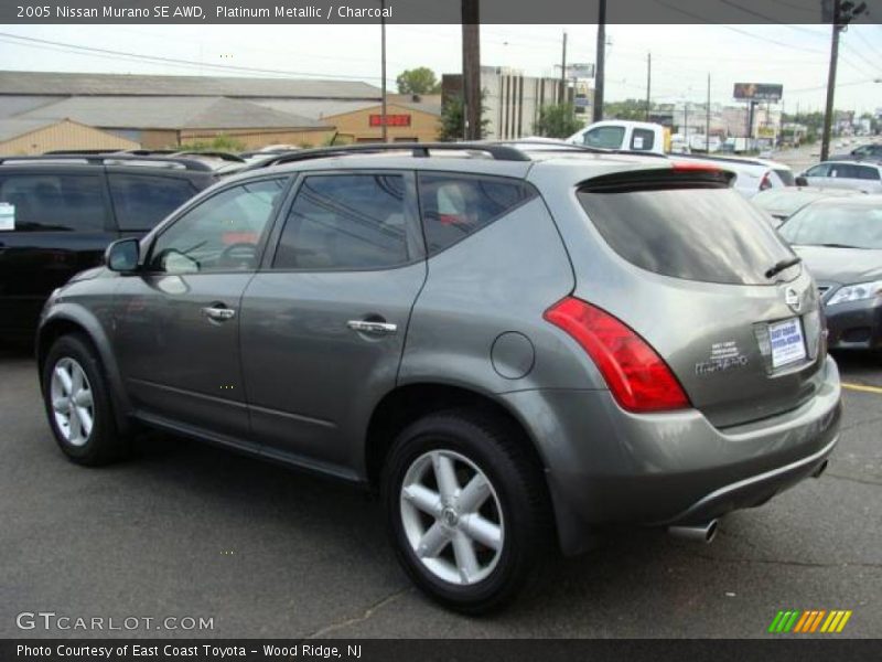 Platinum Metallic / Charcoal 2005 Nissan Murano SE AWD
