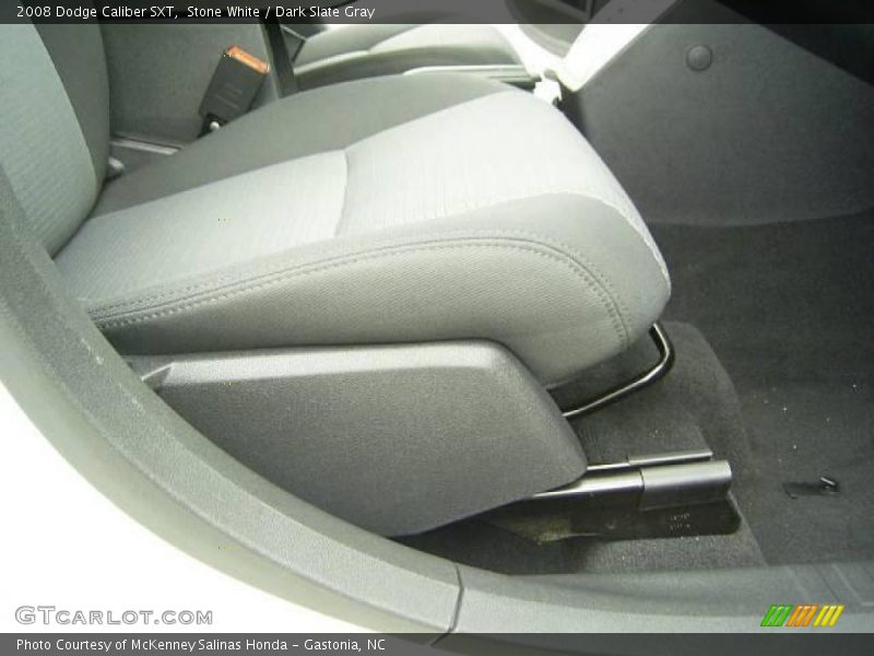 Stone White / Dark Slate Gray 2008 Dodge Caliber SXT