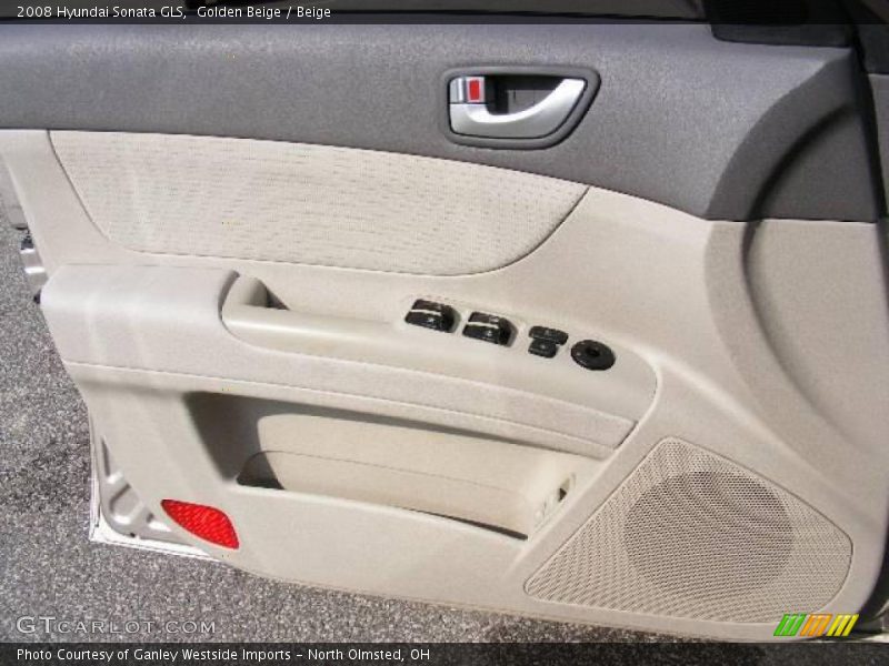 Golden Beige / Beige 2008 Hyundai Sonata GLS