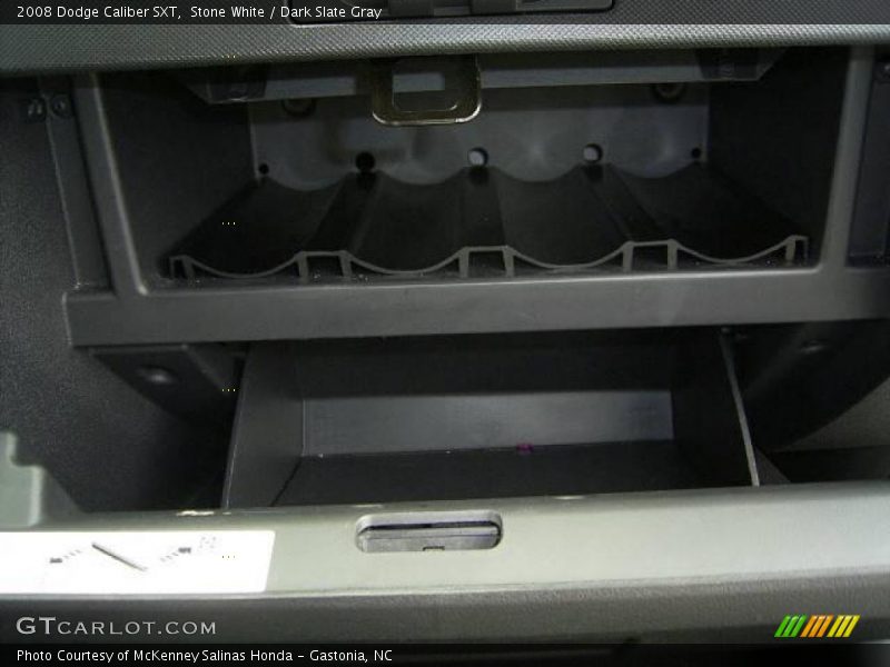 Stone White / Dark Slate Gray 2008 Dodge Caliber SXT