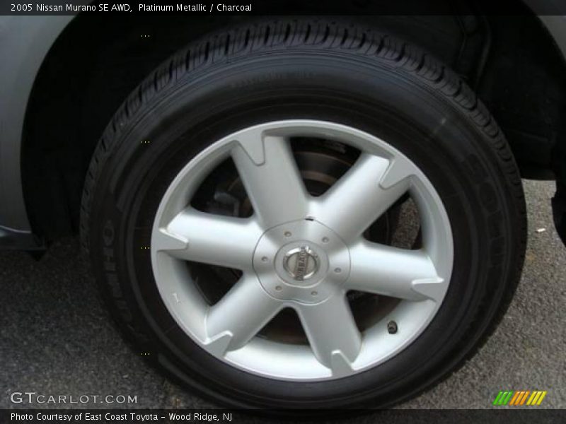 Platinum Metallic / Charcoal 2005 Nissan Murano SE AWD