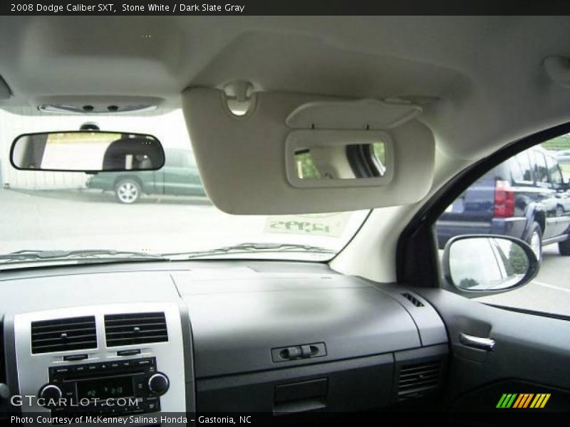 Stone White / Dark Slate Gray 2008 Dodge Caliber SXT