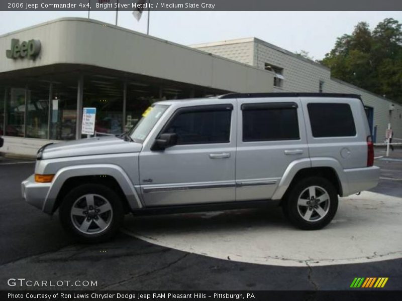 Bright Silver Metallic / Medium Slate Gray 2006 Jeep Commander 4x4