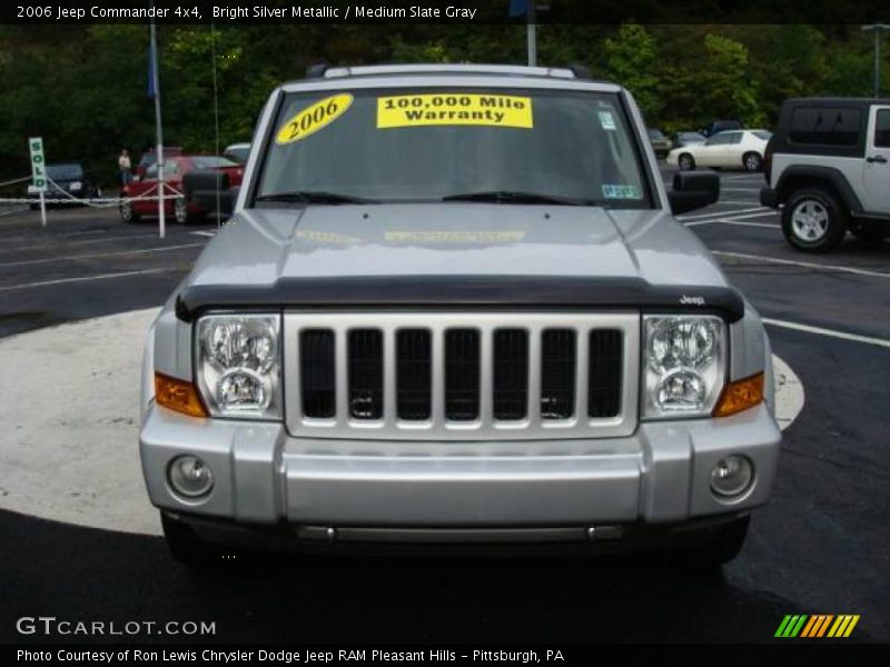 Bright Silver Metallic / Medium Slate Gray 2006 Jeep Commander 4x4