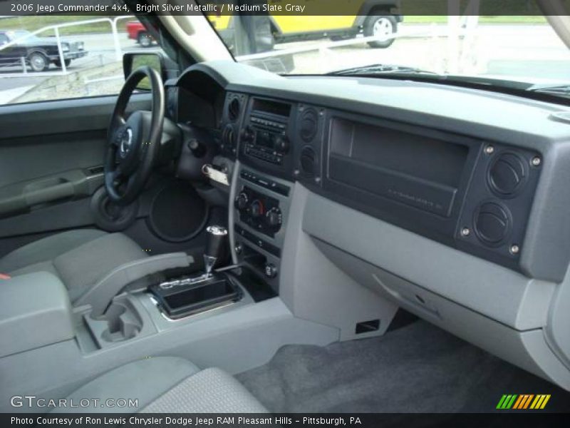 Bright Silver Metallic / Medium Slate Gray 2006 Jeep Commander 4x4
