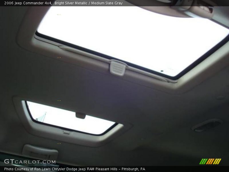Bright Silver Metallic / Medium Slate Gray 2006 Jeep Commander 4x4