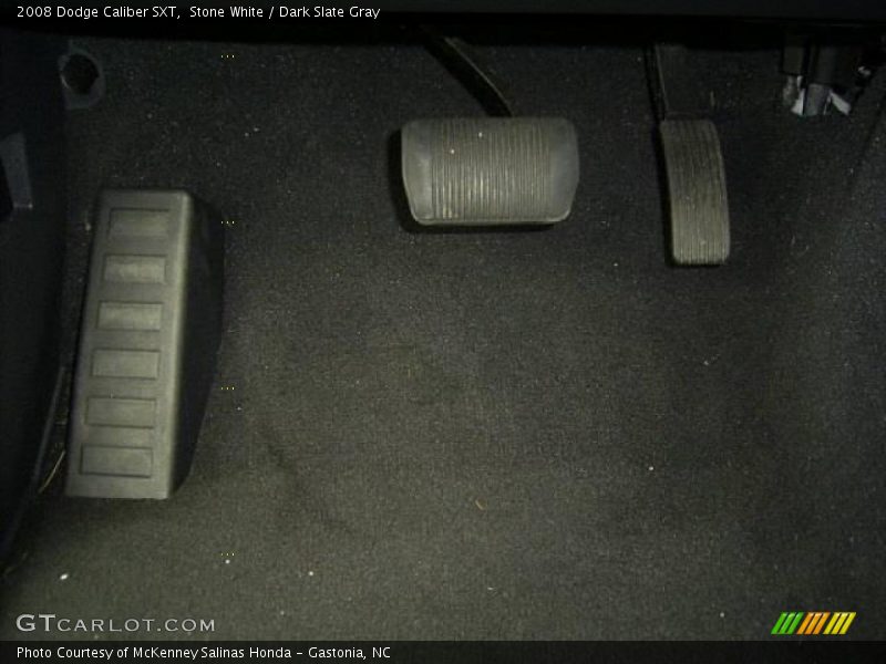 Stone White / Dark Slate Gray 2008 Dodge Caliber SXT