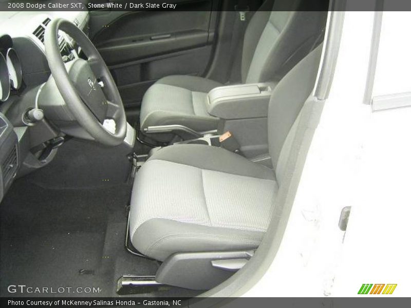 Stone White / Dark Slate Gray 2008 Dodge Caliber SXT