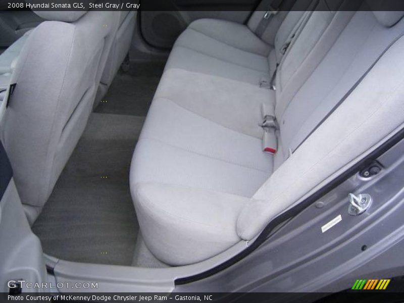 Steel Gray / Gray 2008 Hyundai Sonata GLS
