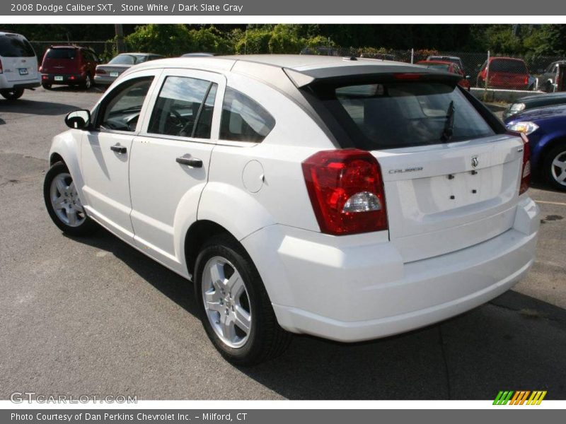 Stone White / Dark Slate Gray 2008 Dodge Caliber SXT