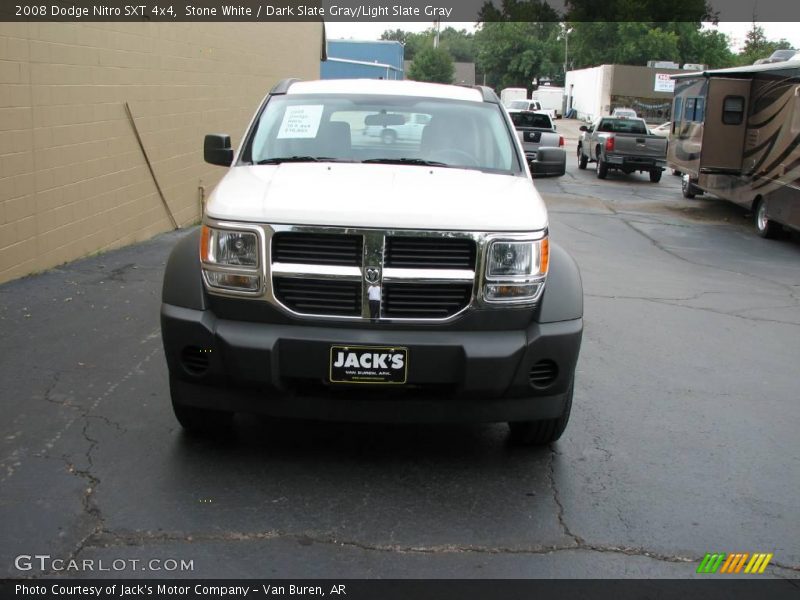 Stone White / Dark Slate Gray/Light Slate Gray 2008 Dodge Nitro SXT 4x4