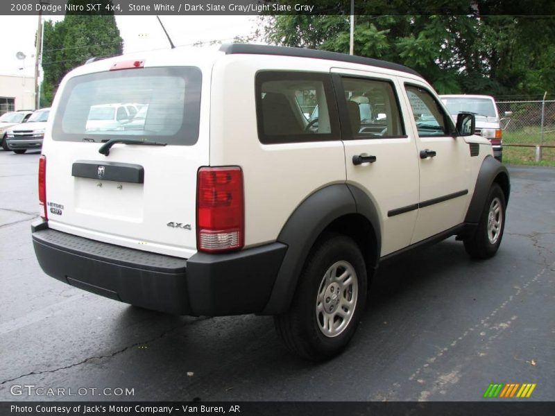 Stone White / Dark Slate Gray/Light Slate Gray 2008 Dodge Nitro SXT 4x4
