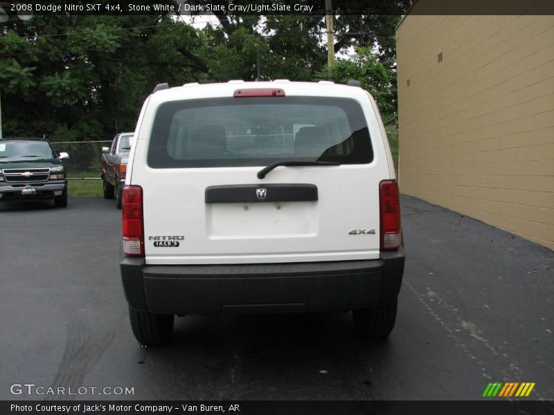 Stone White / Dark Slate Gray/Light Slate Gray 2008 Dodge Nitro SXT 4x4